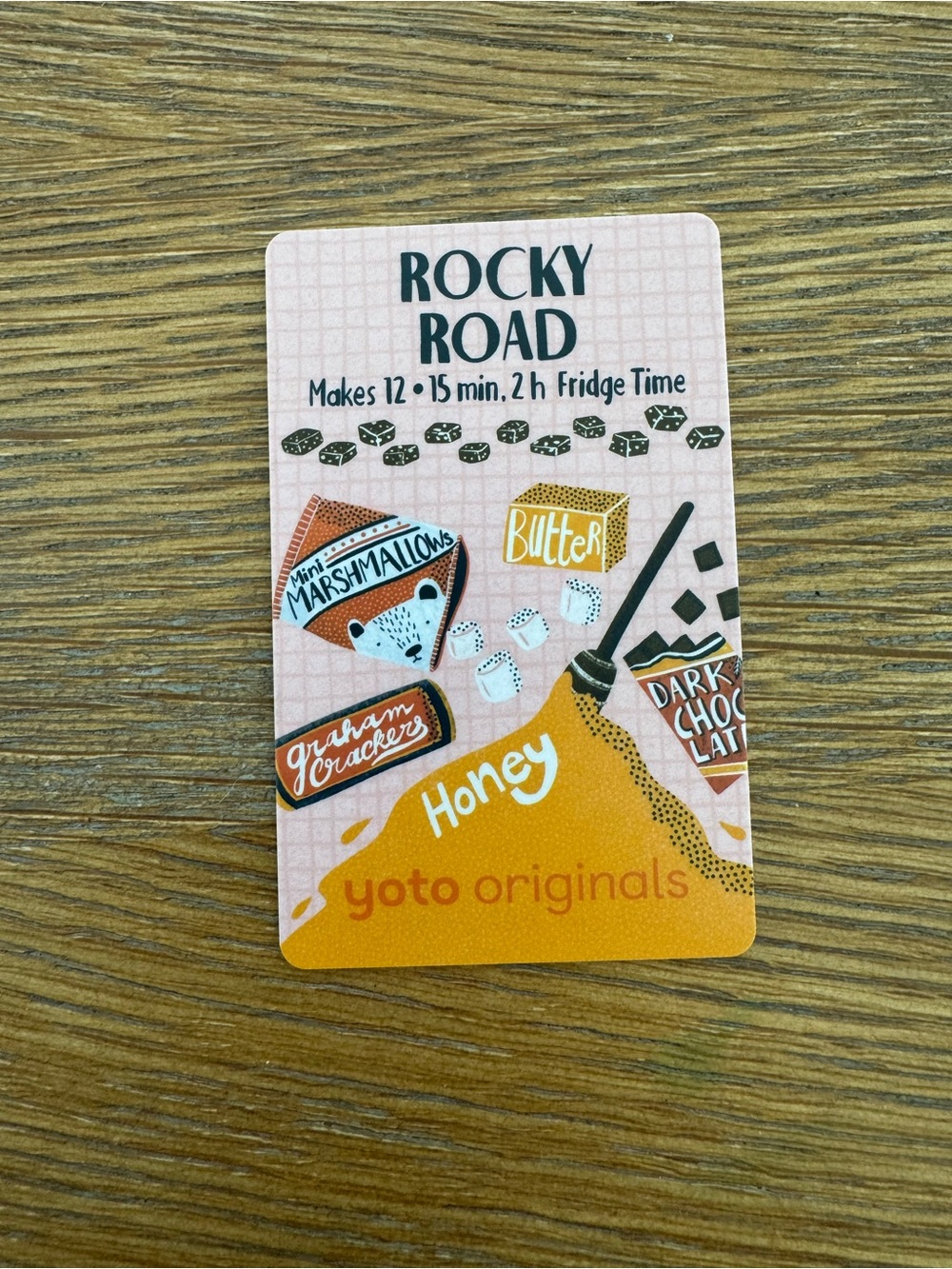 Rocky Road “Bake With Me” Yoto Card